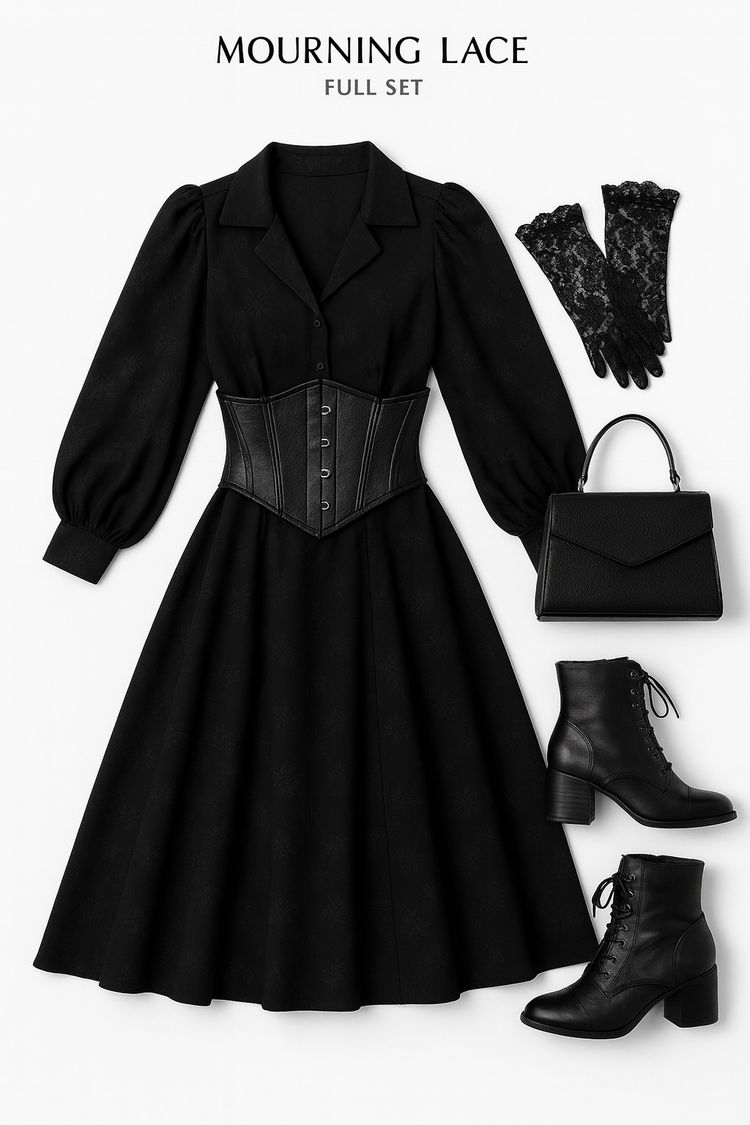 mourning lace